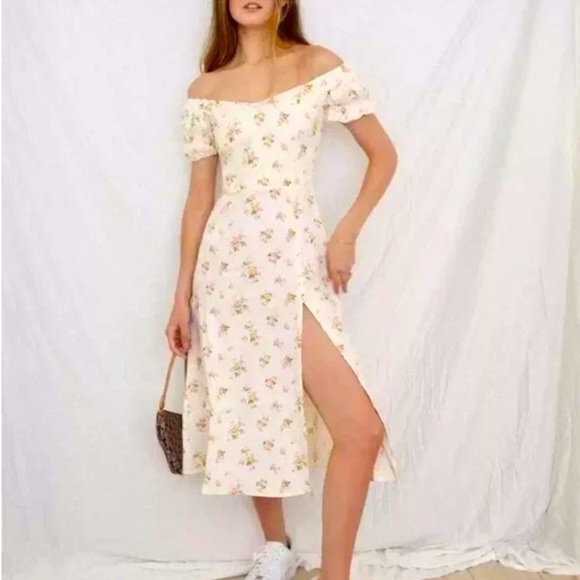 Reformation Dresses & Skirts - Reformation Canopy Linen Dress in Mildred‎ Size 0